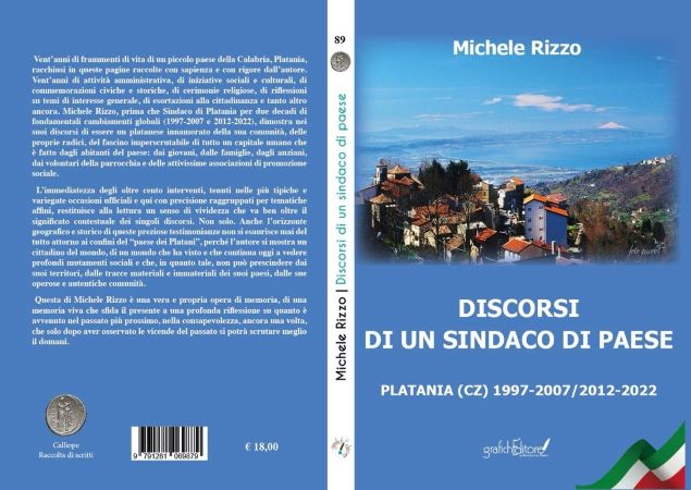 Michele Rizzo presenta il suo libro “Discorsi di un sindaco di paese”.