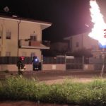 Gizzeria, fuga gas da un bombolone interrato, intervento dei vigili del fuoco