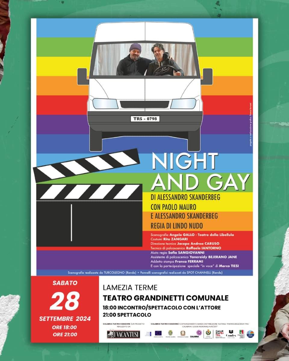 “Calabria Teatro”. In scena a Lamezia Terme “Night and Gay”