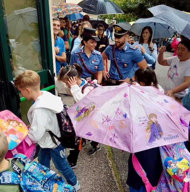 Catanzaro e provincia. Primo giorno di scuola anche per i carabinieri