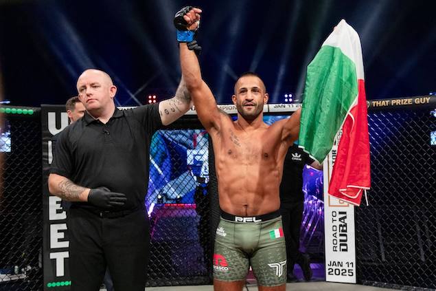 Il lametino Daniele Miceli in finale PFL: KO spettacolare a Glasgow