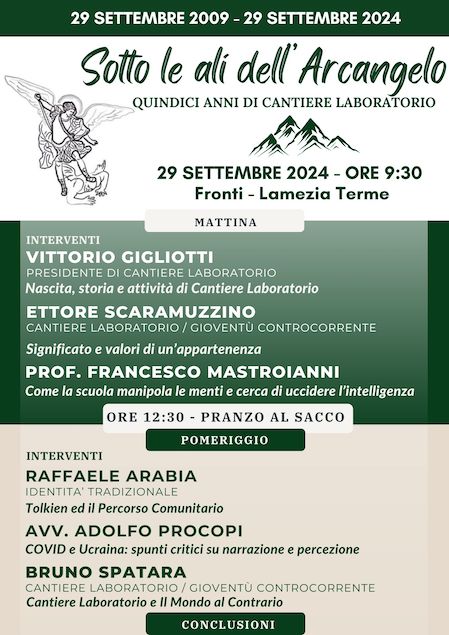 Lamezia. Il 29 settembre Cantiere Laboratorio festeggia i 15 anni di attività