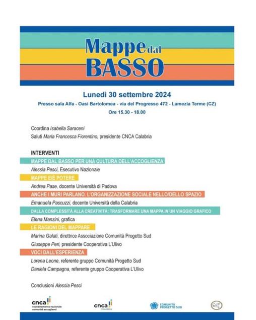 mappe de basso:ll-cnca-calabria-presenta-i-risultati