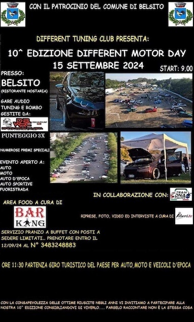 Tutti a Belsito per i 10 anni del Different Tuning Club