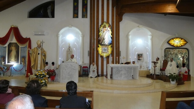 Festa San Giovanni Paolo II, il vescovo ha celebrato santa messa in Santuario