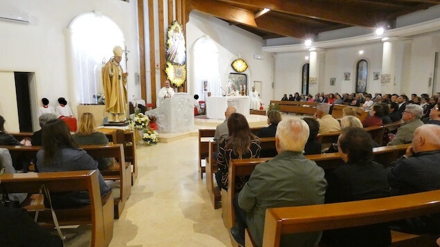 Festa San Giovanni Paolo II, il vescovo ha celebrato santa messa in Santuario