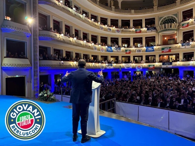 Forza Italia Giovani Lamezia in prima linea all’evento “2 anni di governo Meloni” a Reggio Calabria