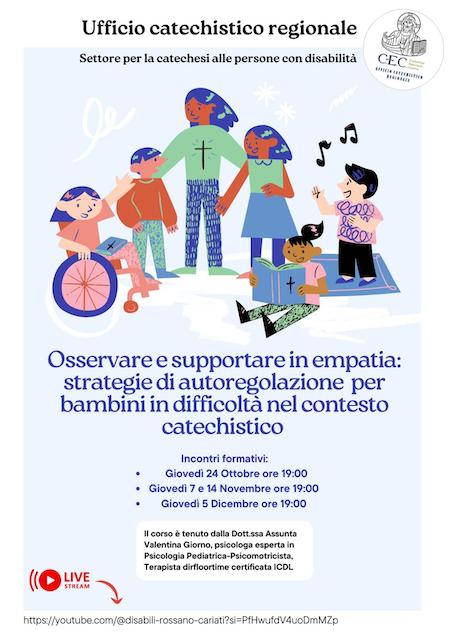 A Lamezia corso di catechesi alle persone con disabilità