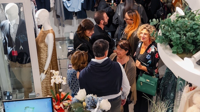 Lamezia. Grande successo per l’inaugurazione della DB Boutique Uomo di Donatella Bertucci