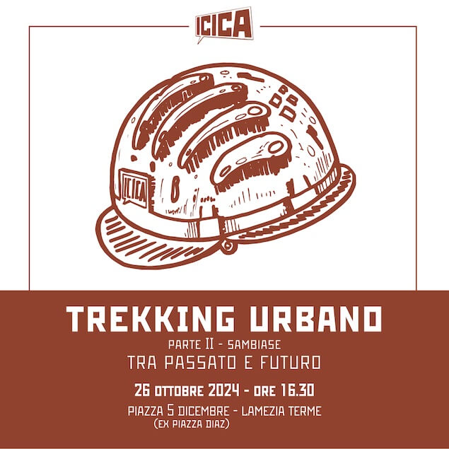 Lamezia. Icica presenta "Trekking Urbano tra passato e futuro - Parte 2 - Sambiase"