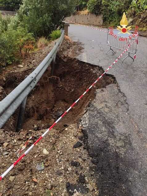 Maltempo in Calabria: diversi gli interventi dei vigili del fuoco