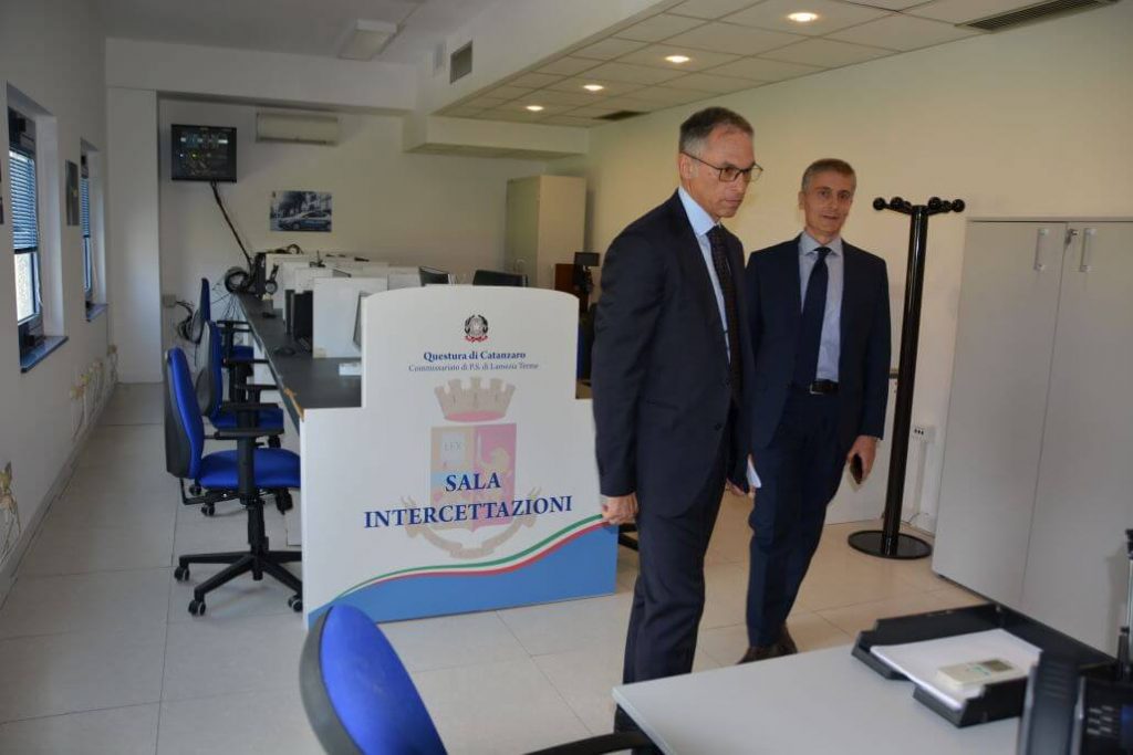 Il Questore di Catanzaro visita il Commissariato di PS di Lamezia