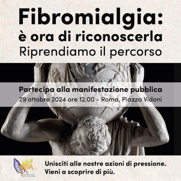 A Roma manifestazione per il riconoscimento della Fibromialgia