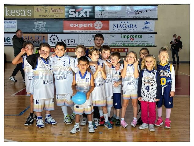 Anche la Cestistica Lamezia presente al raduno Minibasket svoltosi a Catanzaro