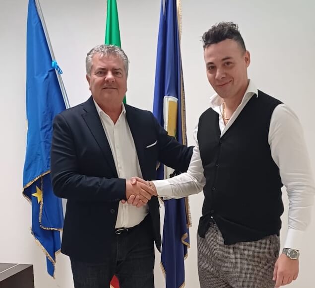 Catanzaro. Il presidente del consiglio regionale Filippo Mancuso incontra Ivan Rizzuto