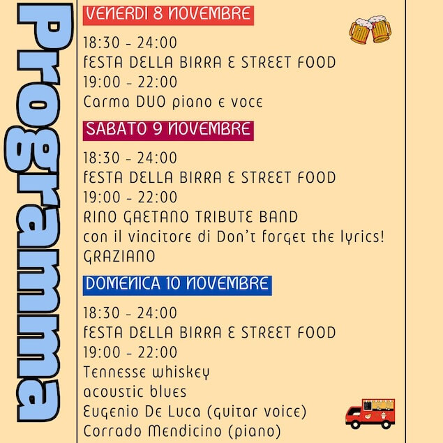 Festa della Birra e Street Food Festival a Lamezia