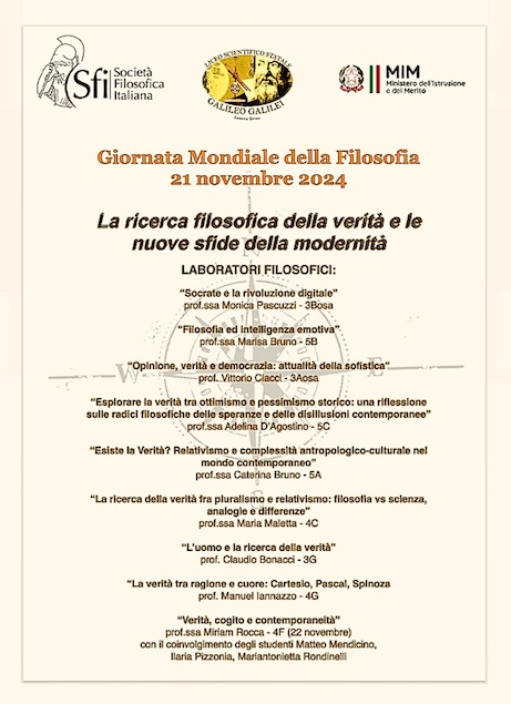 La modernità incontra la filosofia al Liceo Galilei di Lamezia