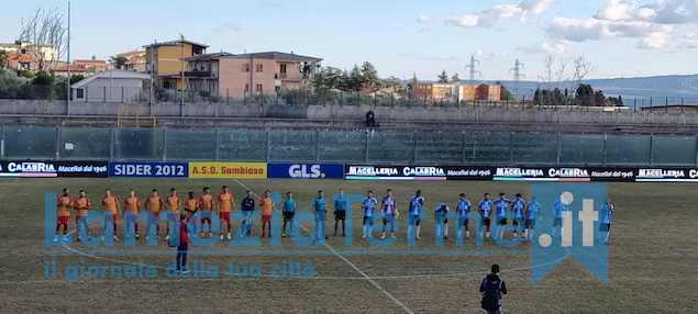 Il Sambiase continua la sua corsa: 3-1 al Sant'Agata