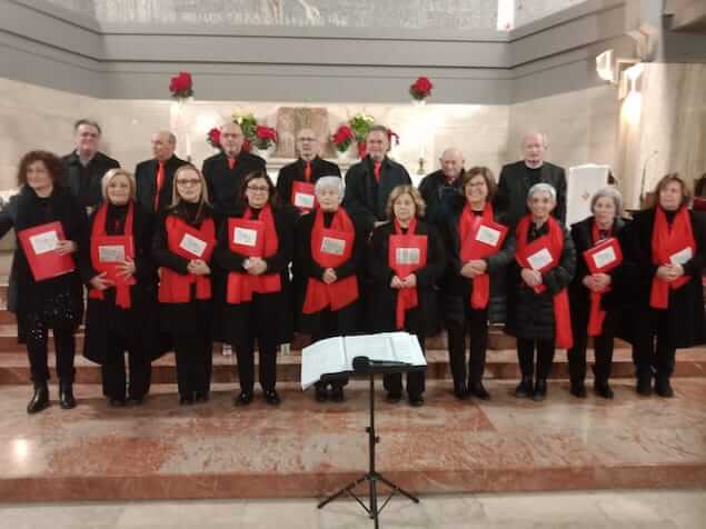 Grande successo del Concerto di Natale tenuto alla Pietà dalla Corale di Feroleto Antico