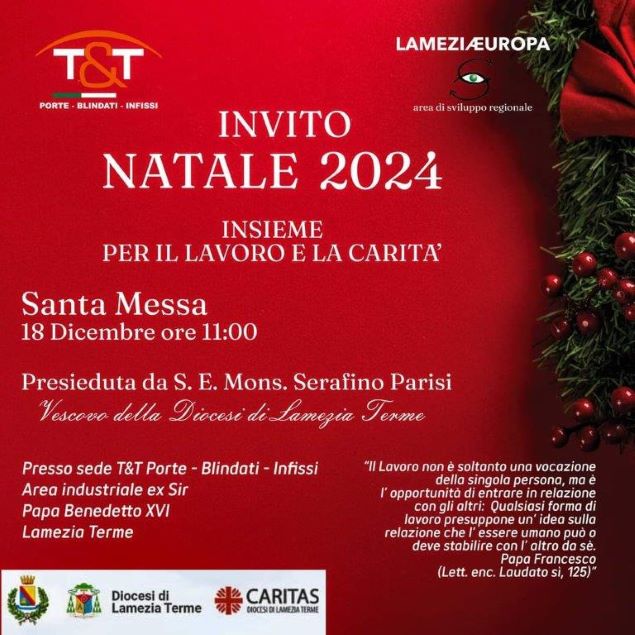 Lamezia. Il 18 dicembre Santa Messa del Vescovo nell’area industriale