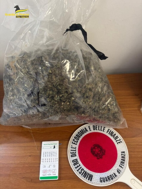 Parghelia. Sequestrati 2kg di marijuana e rifiuti pericolosi, 2 arresti