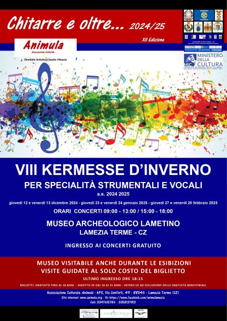 VIII Kermesse d'Inverno per specialità strumentali e vocali