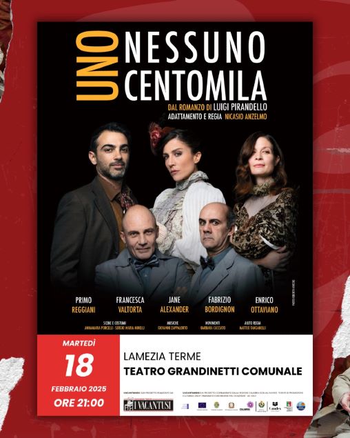 Lamezia. In scena "Uno, Nessuno, Centomila" di Pirandello