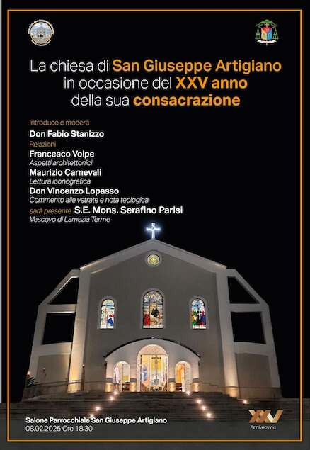 Lamezia. XXV anniversario della chiesa di San Giuseppe Artigiano 