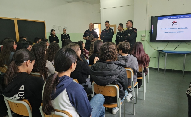 Sersale. Carabinieri e scuole insieme per educazione alla Cultura della Legalità