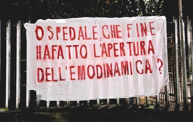 Emodinamica a Lamezia: cittadini pronti a scendere in campo per la salute