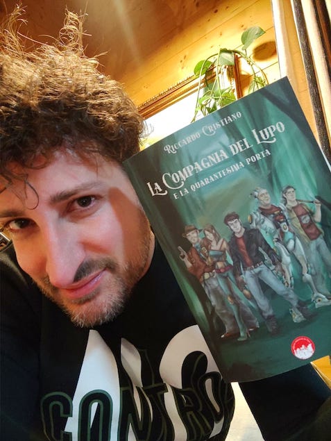 Lo scrittore Riccardo Cristiano vince il primo premio con “La compagnia del lupo”